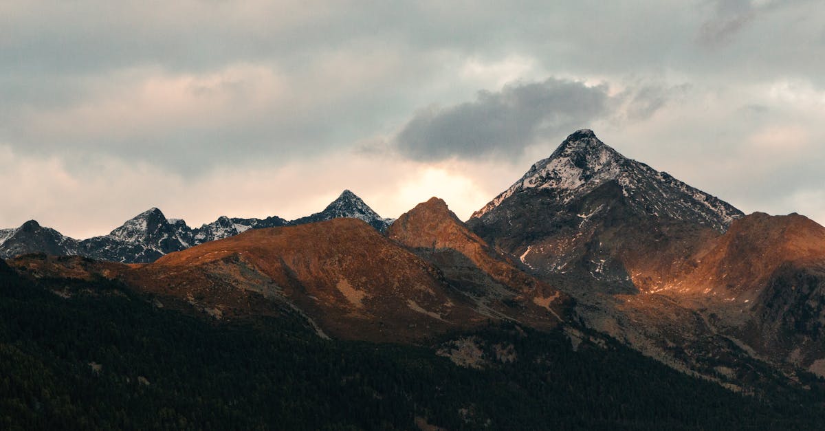 Panorama gór z grani szlaku